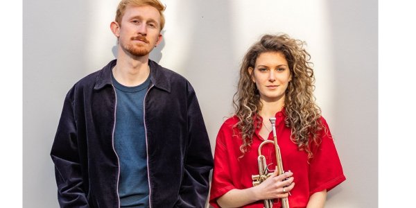 Foto: 29 maart: Laura van Eerd en Freek Rotman in Jazz Café Maarheeze