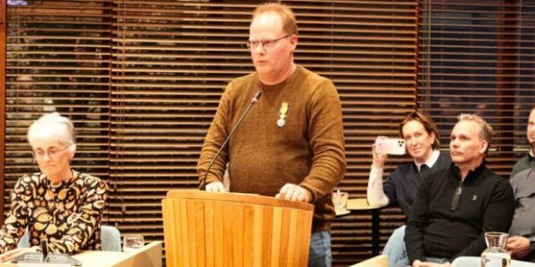 Foto: Koninklijke onderscheiding voor Dennis Keuten