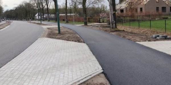 Foto: Heikantstraat Waalre weer open vanaf 4 april