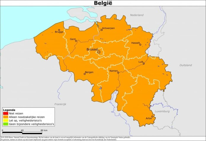 reisadvies belgie